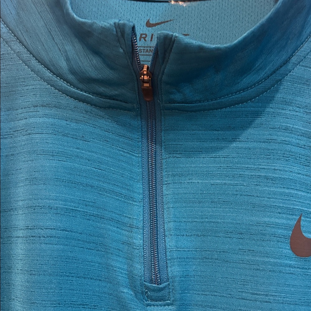 MENS NIKE DRI FIT QUARTER ZIP - Picture 3 of 6